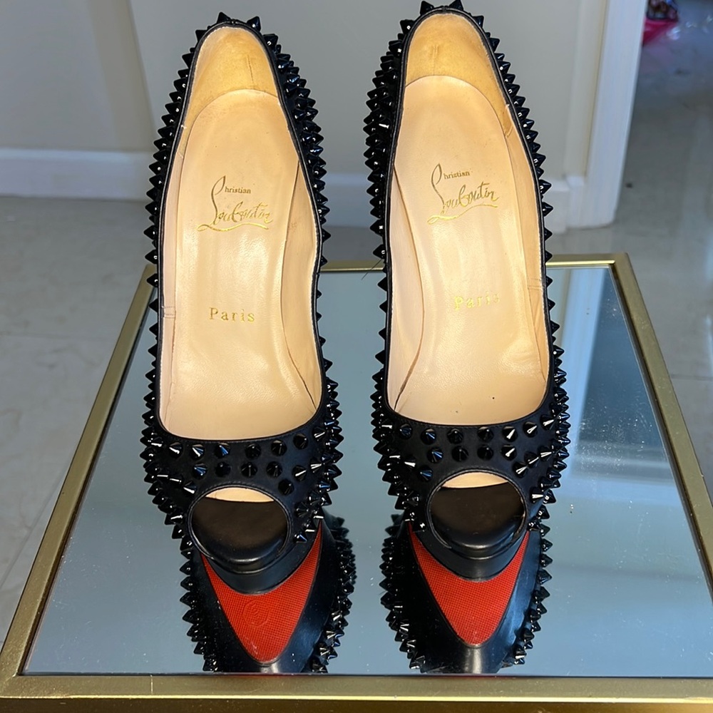 Christian Louboutin Lady peep - women's shoes with heels